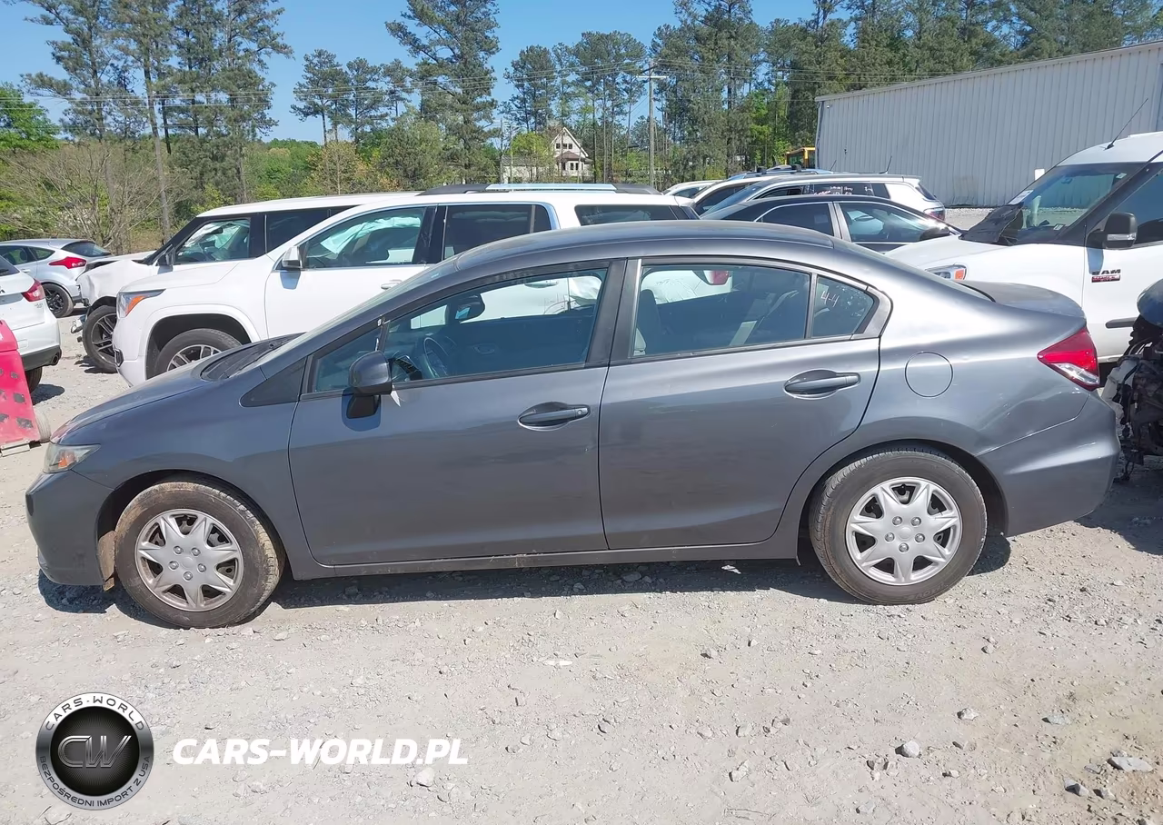 2013 Honda Civic Lx VIN:19XFB2F50DE078956 - 14