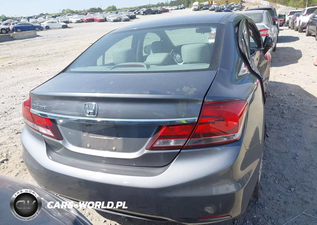 2013 Honda Civic Lx VIN:19XFB2F50DE078956 - 16