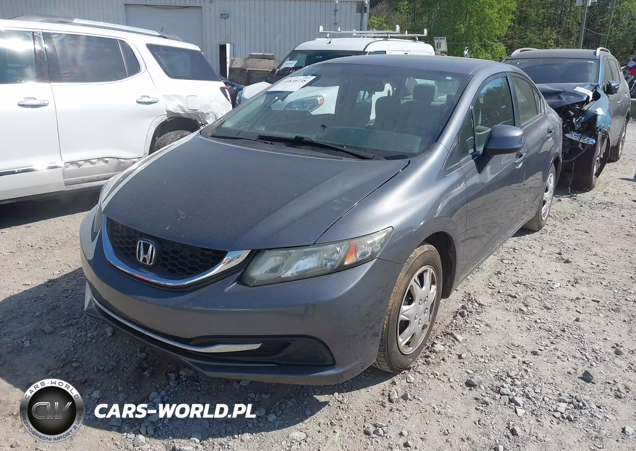 2013 Honda Civic Lx VIN:19XFB2F50DE078956 - 2