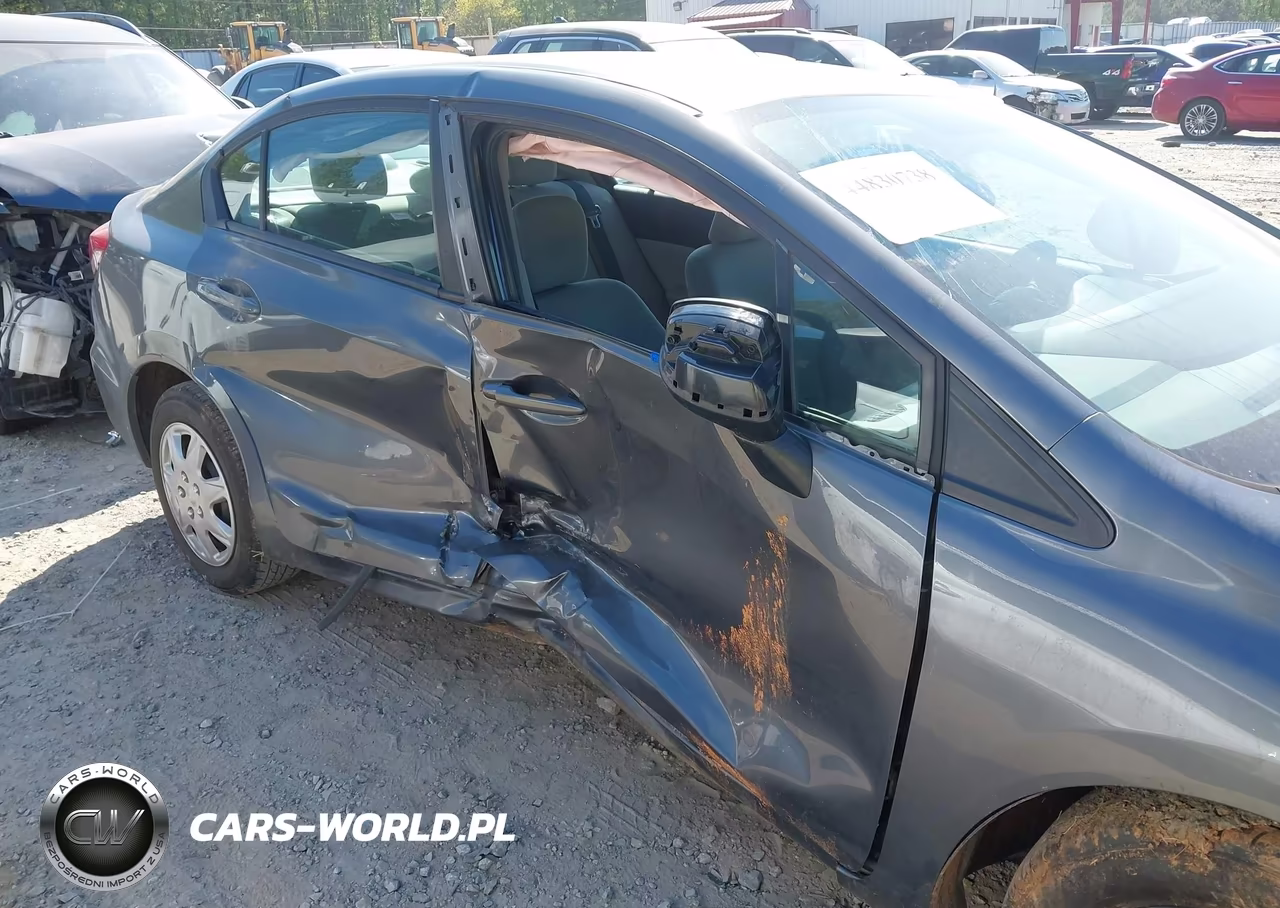 2013 Honda Civic Lx VIN:19XFB2F50DE078956 - 6