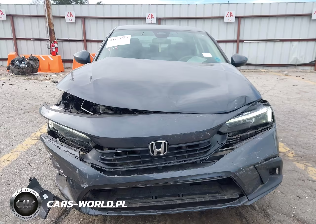 2022 Honda Civic Lx VIN:2HGFE2F21NH523418 - 12