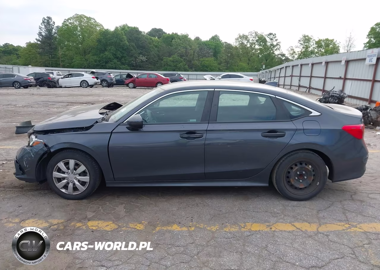2022 Honda Civic Lx VIN:2HGFE2F21NH523418 - 14