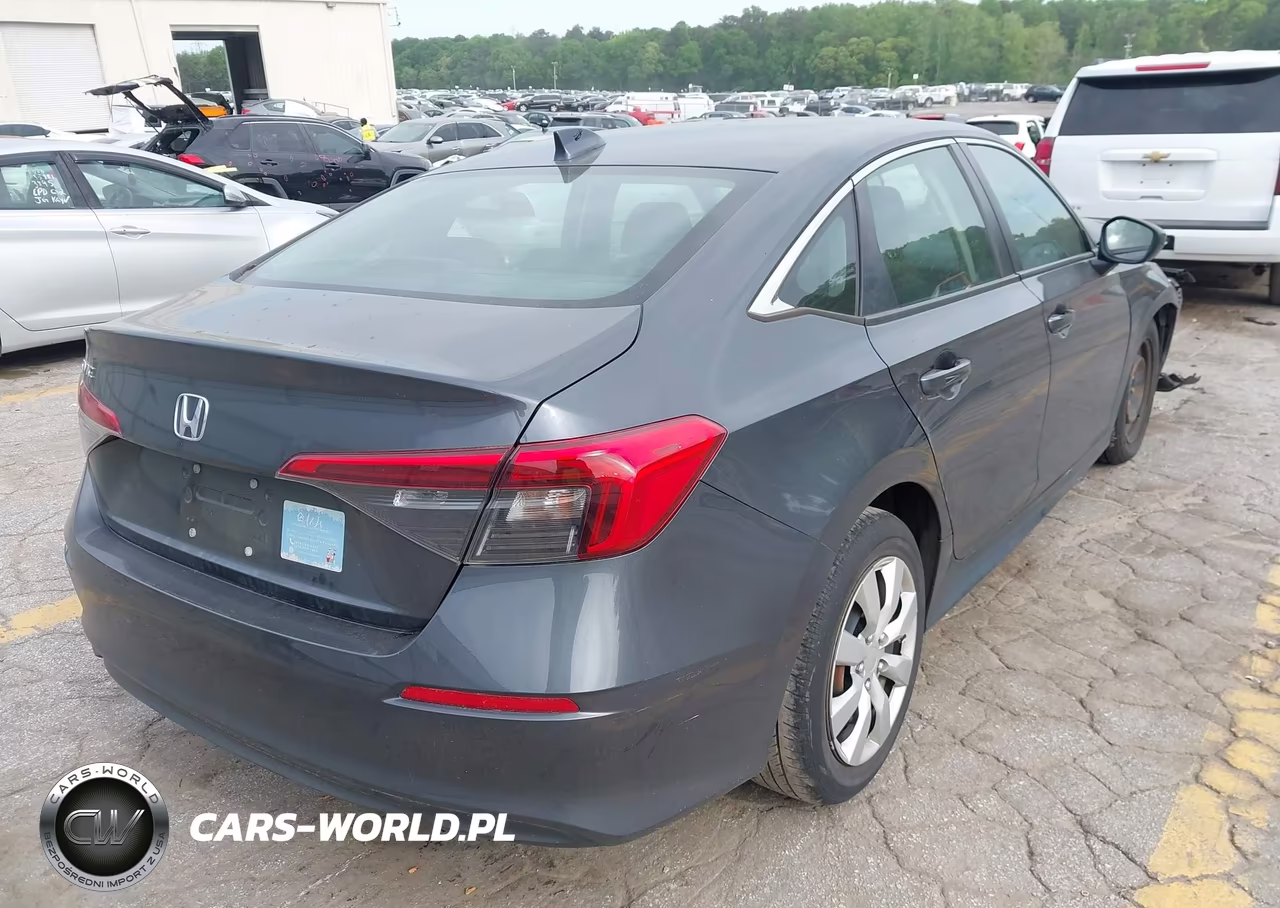 2022 Honda Civic Lx VIN:2HGFE2F21NH523418 - 4