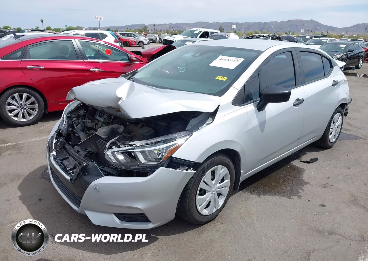 2021 Nissan Versa S Xtronic Cvt VIN:3N1CN8DV4ML806633 - 2