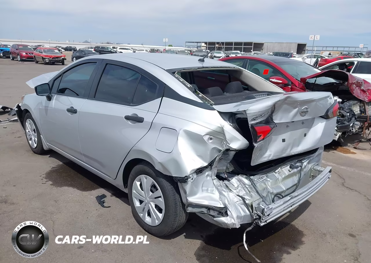2021 Nissan Versa S Xtronic Cvt VIN:3N1CN8DV4ML806633 - 3