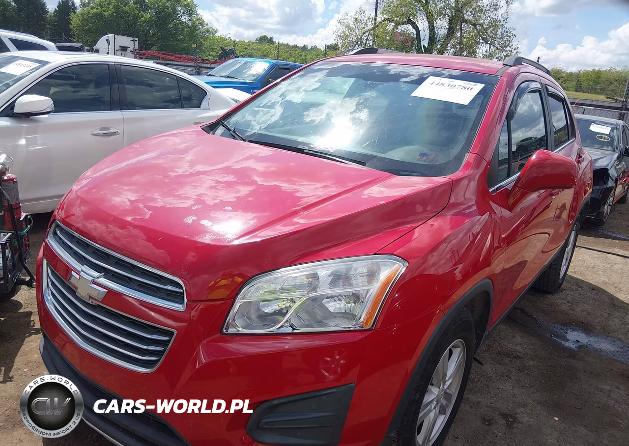 2016 Chevrolet Trax Lt VIN:KL7CJLSB6GB618431 - 2