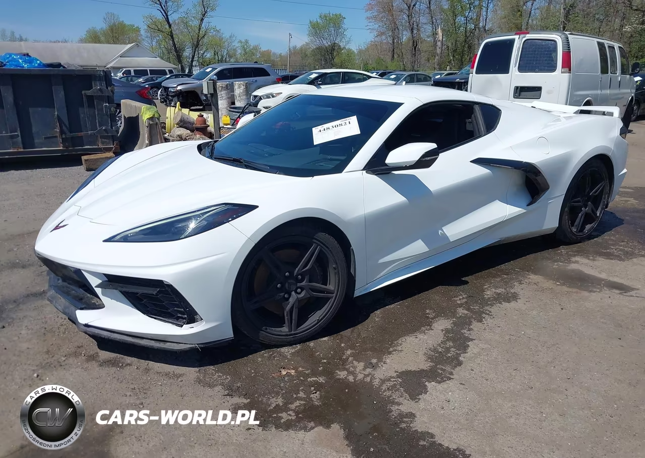 2022 Chevrolet Corvette Stingray Rwd 1Lt VIN:1G1YA2D47N5110197 - 2