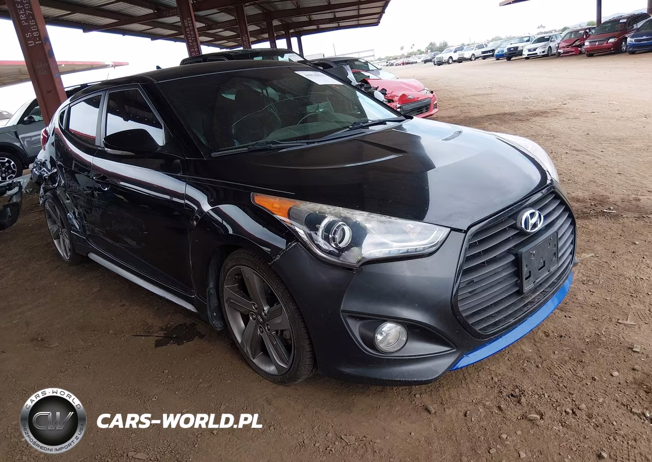 2013 Hyundai Veloster Turbo W-Blue
