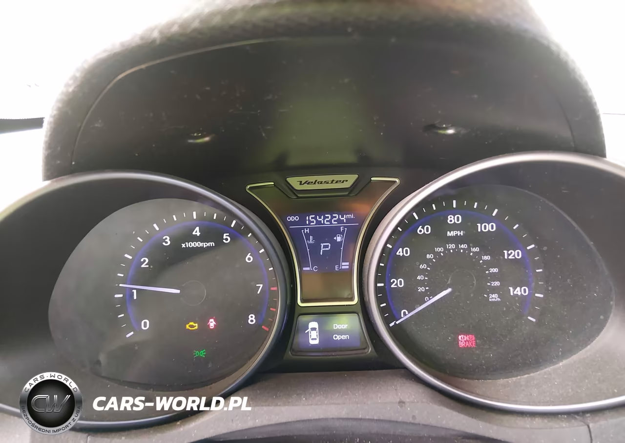 2013 Hyundai Veloster Turbo W-Blue VIN:KMHTC6AEXDU166506 - 7