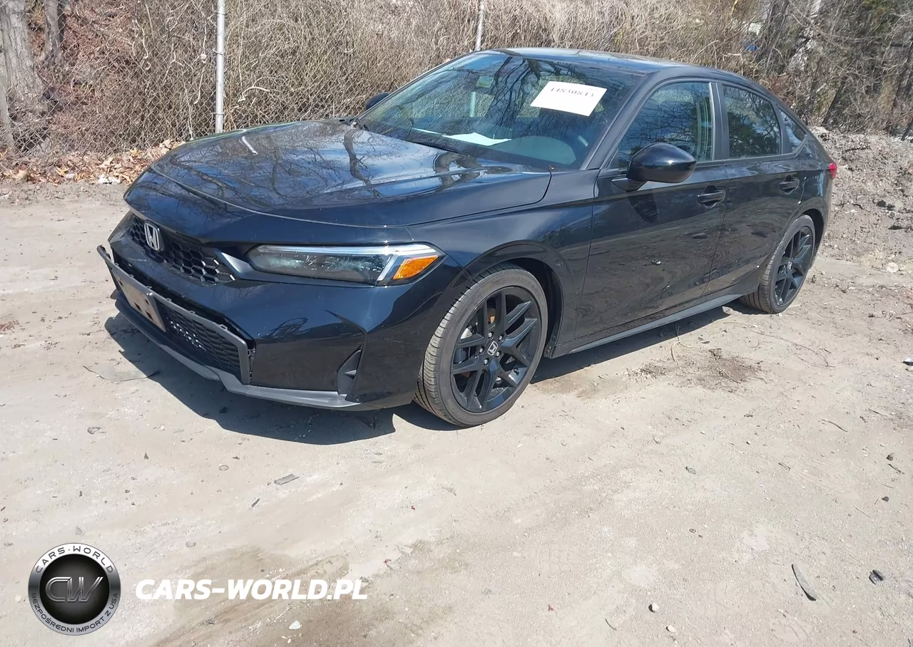 2025 Honda Civic Sedan Sport VIN:19XFL2H89SE033239 - 2