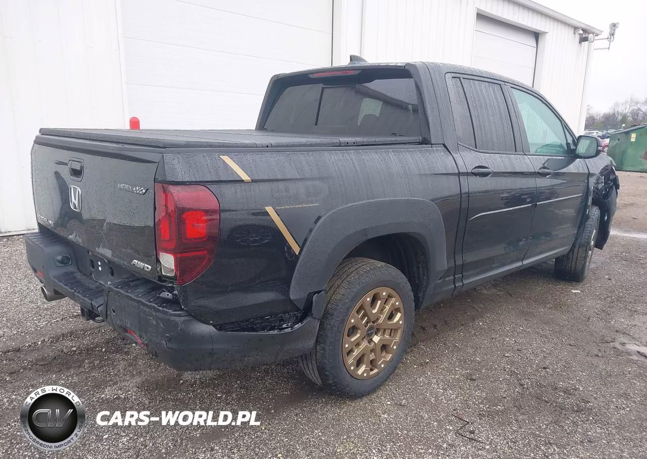 2022 Honda Ridgeline Black Edition VIN:5FPYK3F8XNB002351 - 4