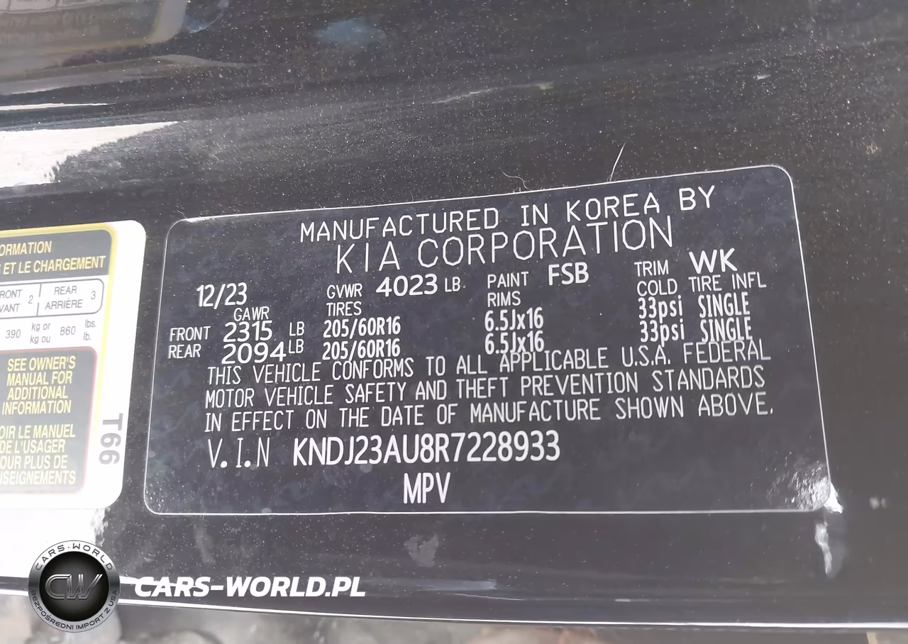2024 Kia Soul Lx VIN:KNDJ23AU8R7228933 - 9