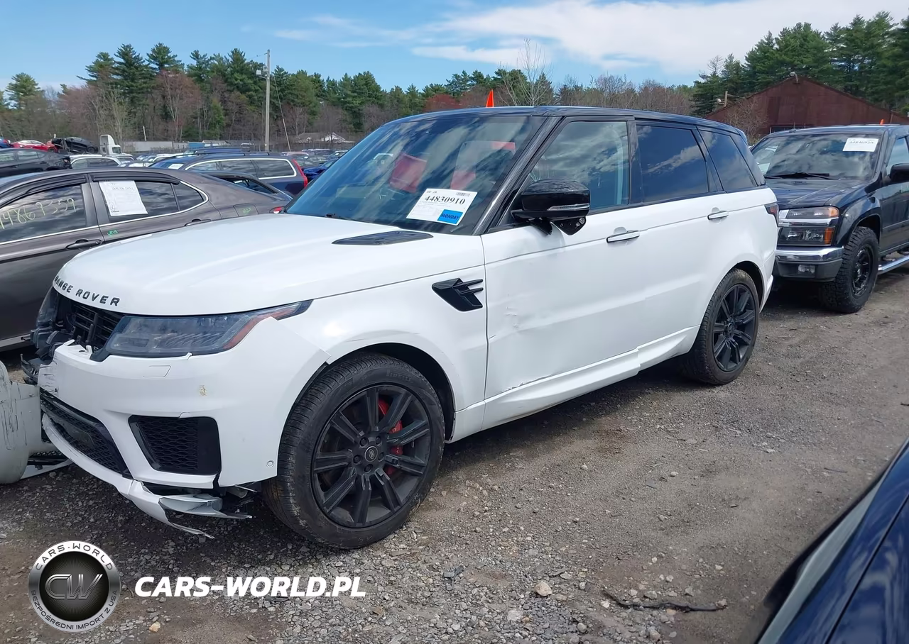 2021 Land Rover Range Rover Sport Hst Mhev VIN:SALWS2RU5MA771357 - 2