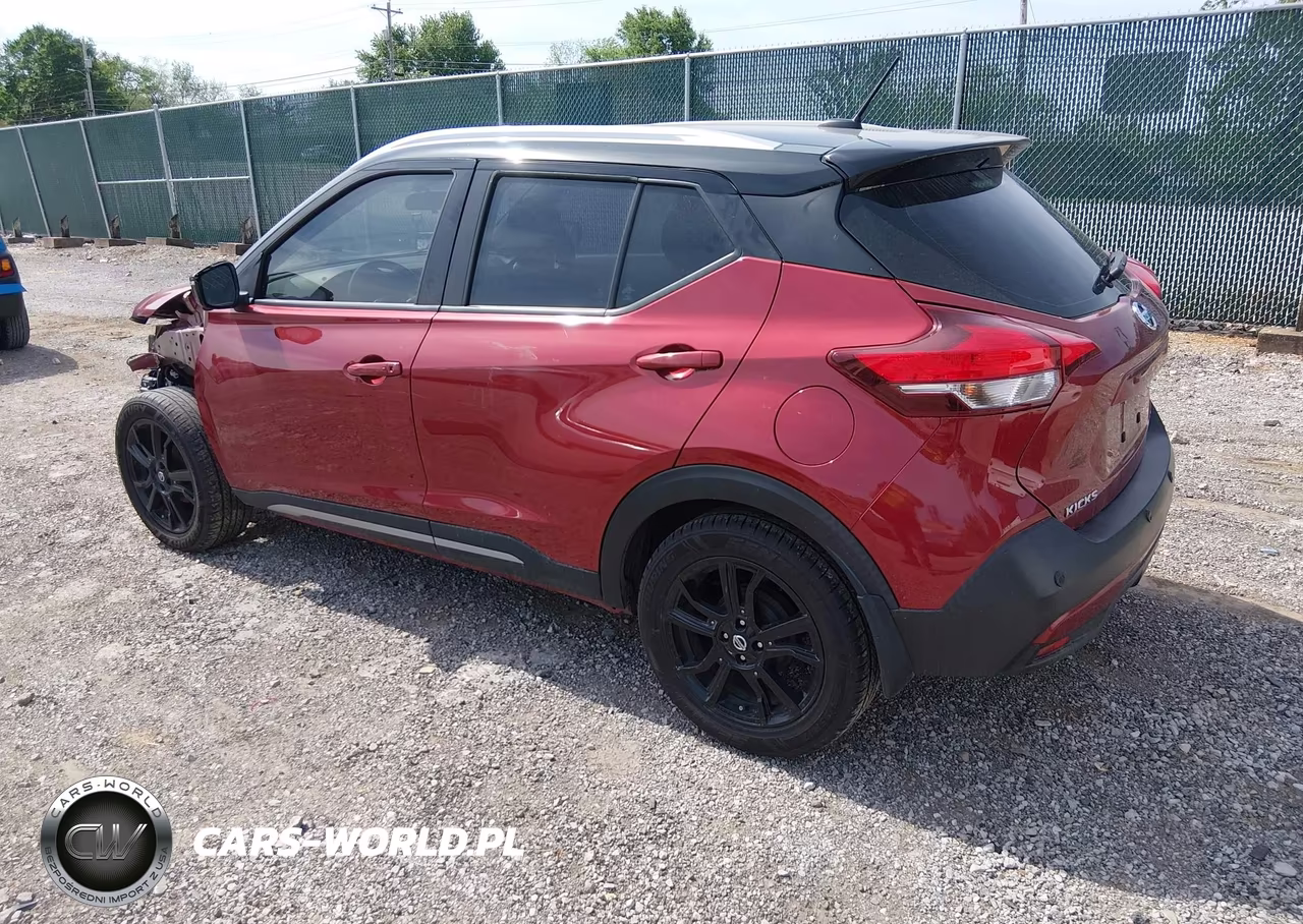 2020 Nissan Kicks Sr Xtronic Cvt VIN:3N1CP5DV7LL545750 - 3