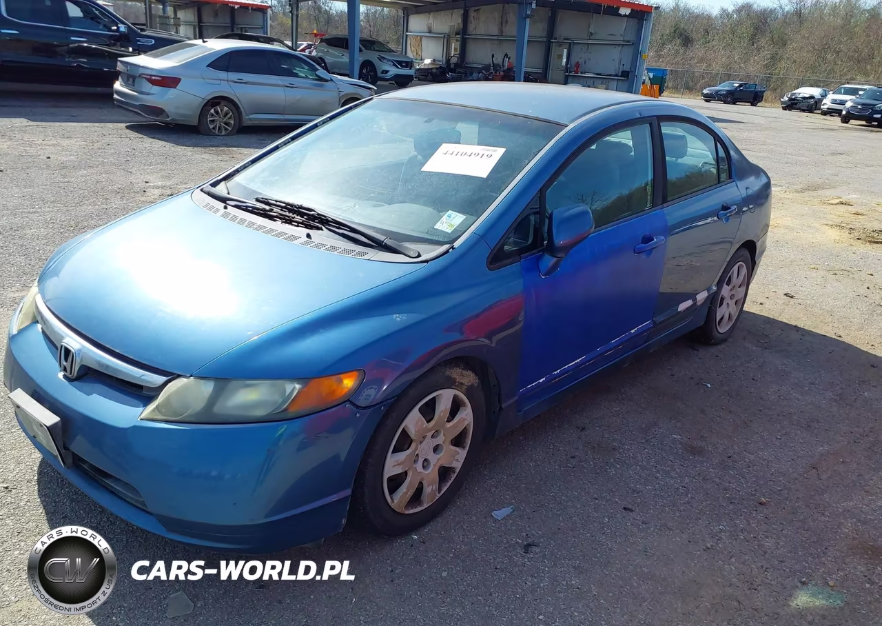 2008 Honda Civic Lx VIN:1HGFA16598L003975 - 2