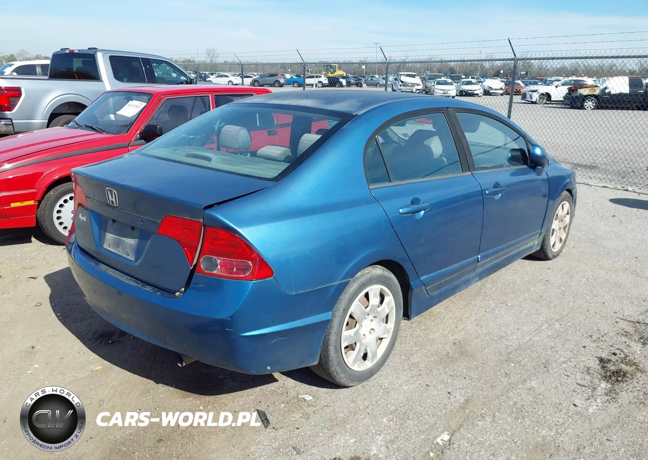 2008 Honda Civic Lx VIN:1HGFA16598L003975 - 4