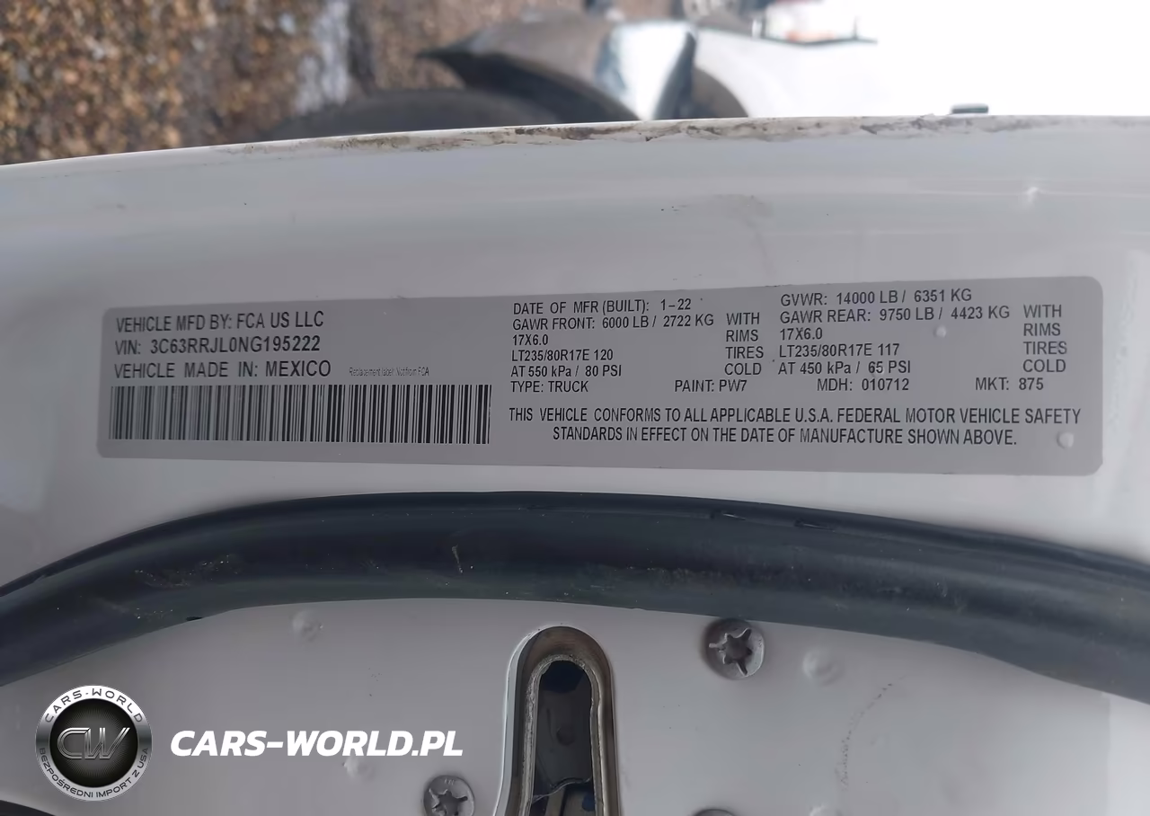 2022 Ram 3500 Laramie 4X4 8' Box VIN:3C63RRJL0NG195222 - 8
