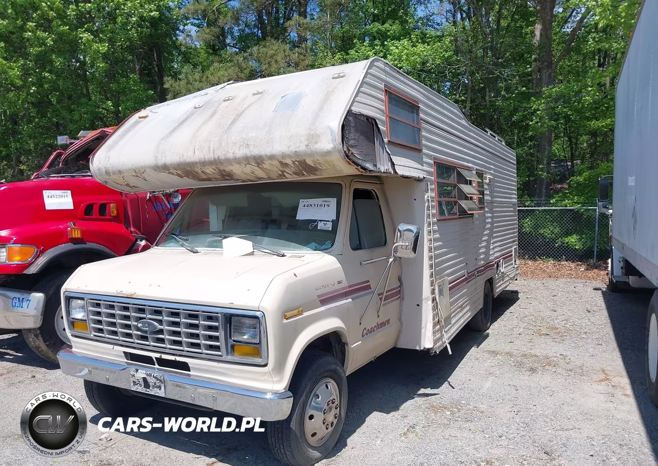 1986 Ford Econoline E350 Cutaway Van VIN:1FDKE30L3GHB22123 - 2