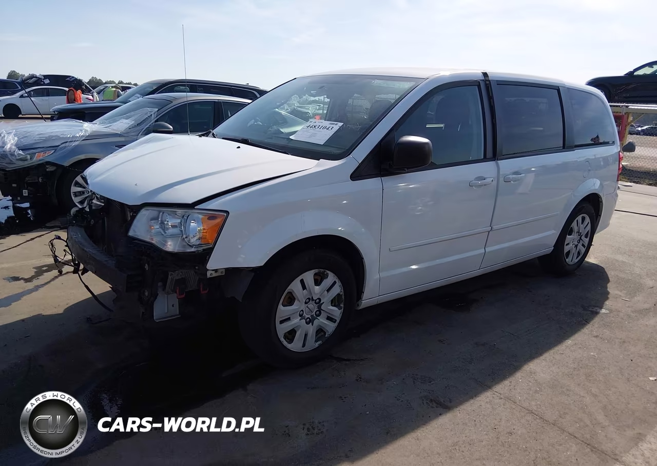 2017 Dodge Grand Caravan Se VIN:2C4RDGBGXHR728165 - 2