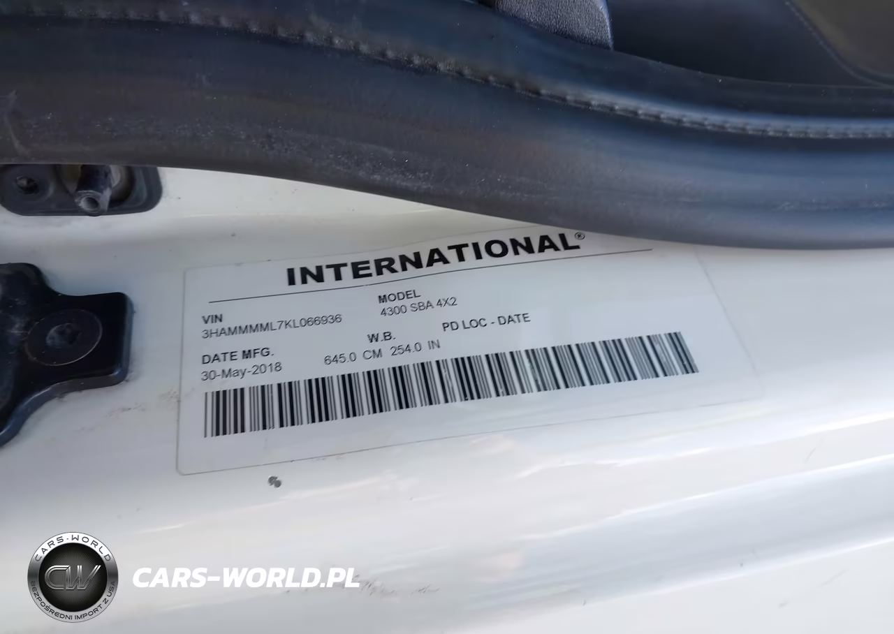 2019 International Durastar 4300 VIN:3HAMMMML7KL066936 - 8