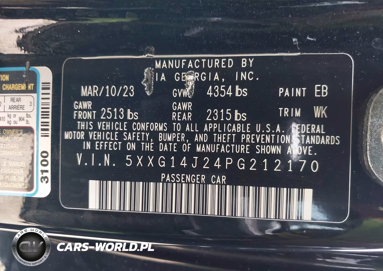 2023 Kia K5 Lxs VIN:5XXG14J24PG212170 - 9
