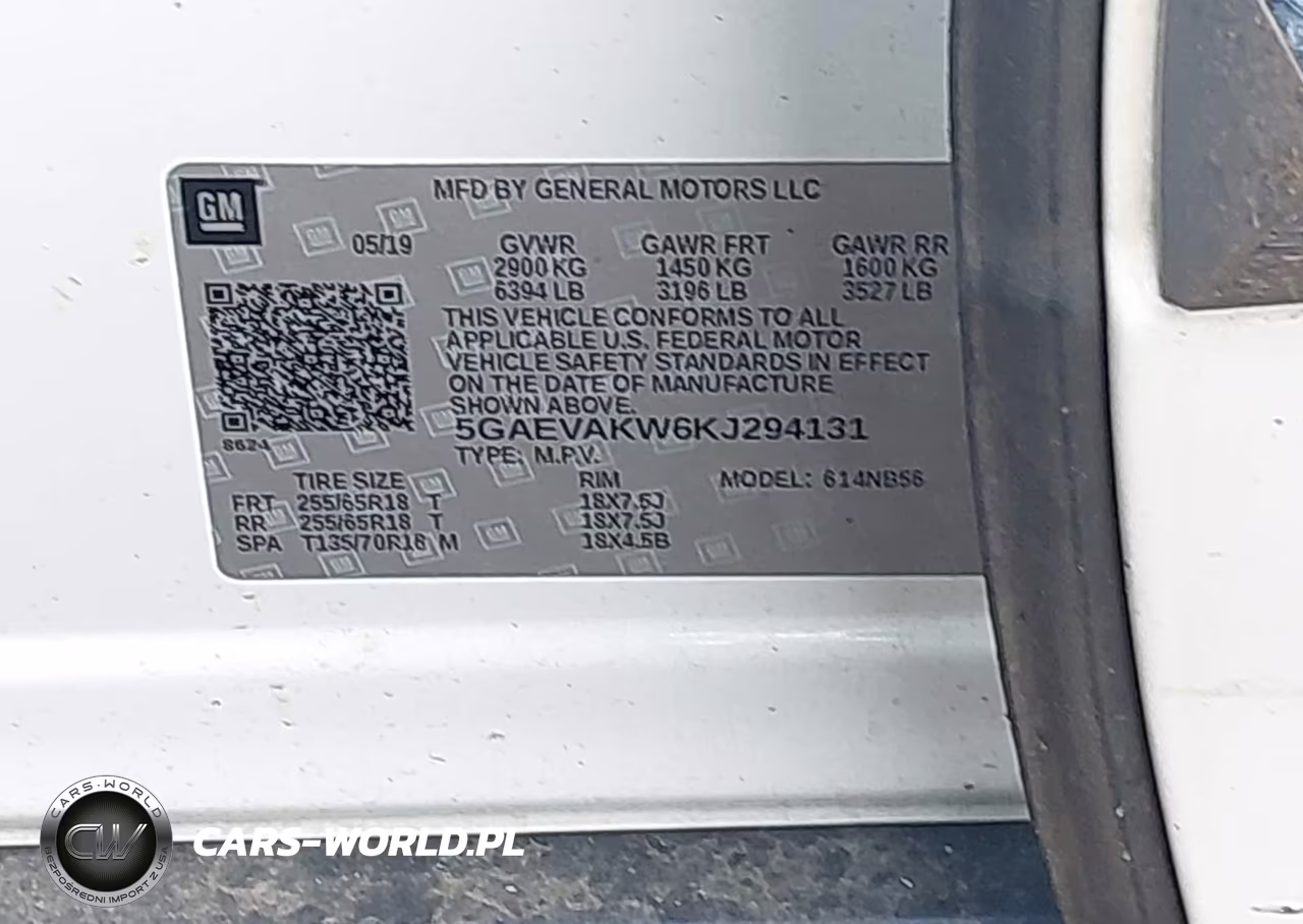 2019 Buick Enclave Awd Essence VIN:5GAEVAKW6KJ294131 - 9