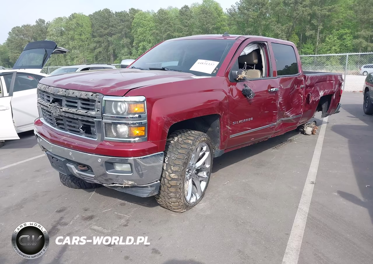 2014 Chevrolet Silverado 1500 2Lz VIN:3GCUKSEC2EG327609 - 2