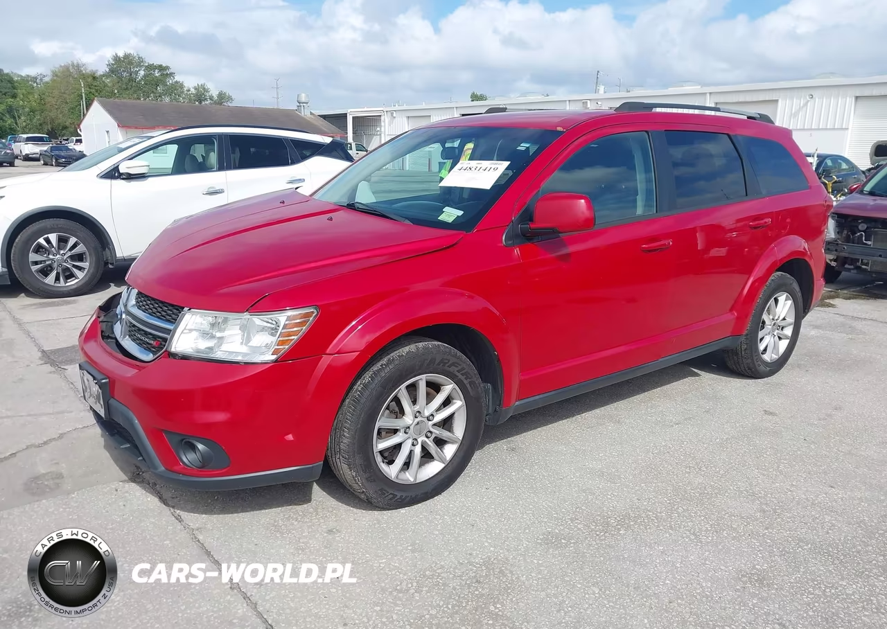 2017 Dodge Journey Sxt VIN:3C4PDCBG2HT572460 - 2