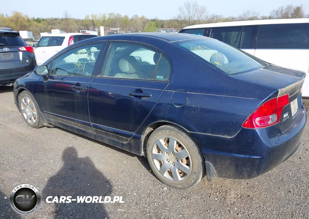 2007 Honda Civic Lx VIN:1HGFA16527L138830 - 3