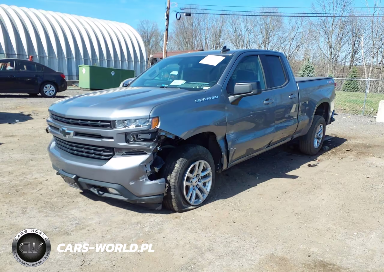 2020 Chevrolet Silverado 1500 4Wd Standard Bed Rst VIN:1GCRYEEK1LZ274105 - 2
