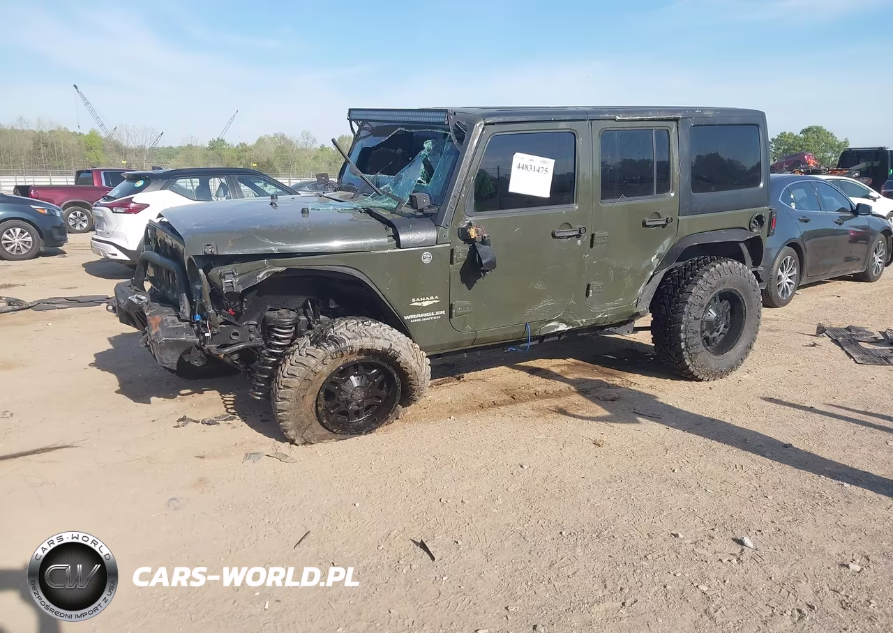 2015 Jeep Wrangler Unlimited Sahara VIN:1C4HJWEG9FL620667 - 2