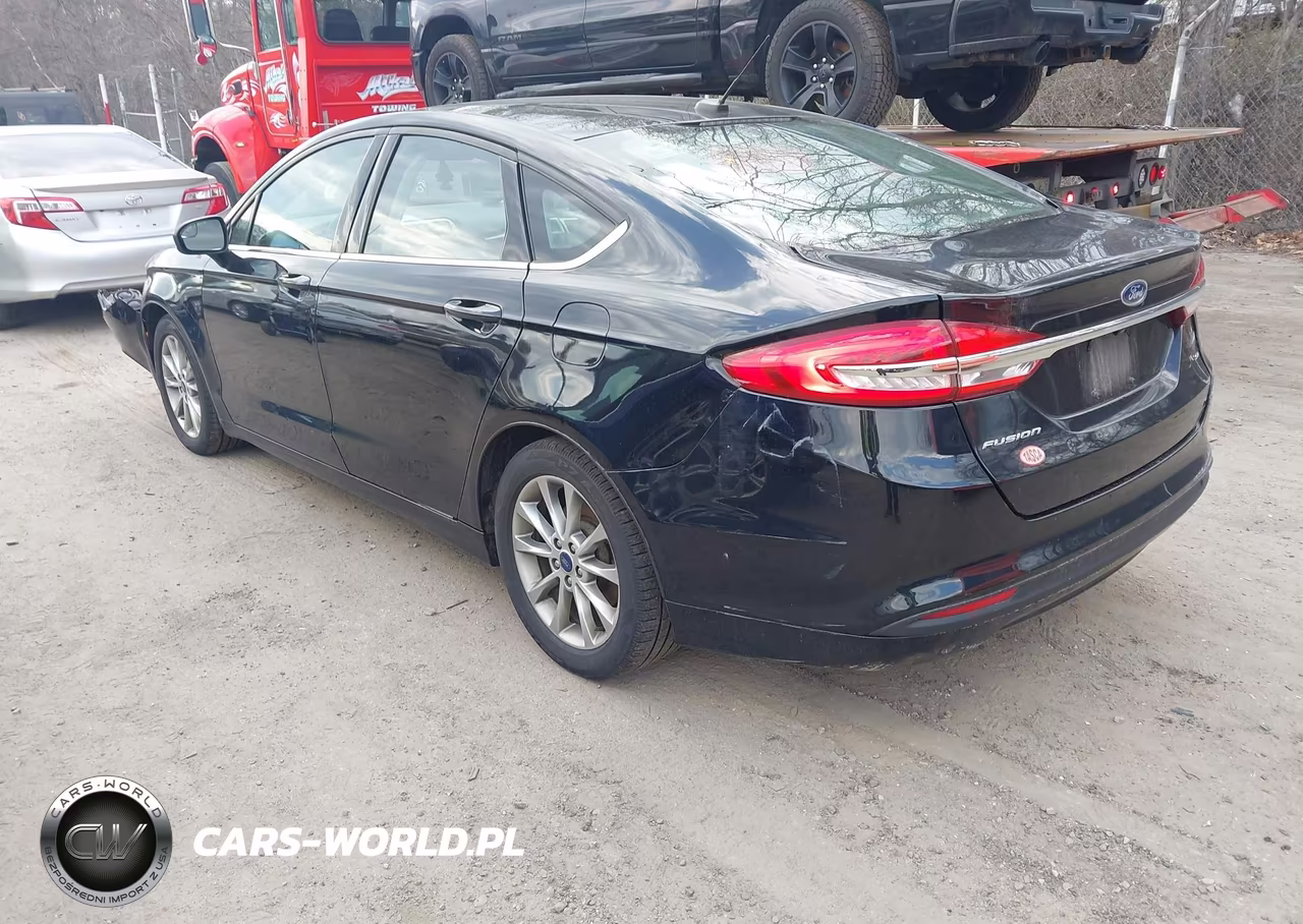 2017 Ford Fusion Se VIN:3FA6P0H74HR183606 - 3