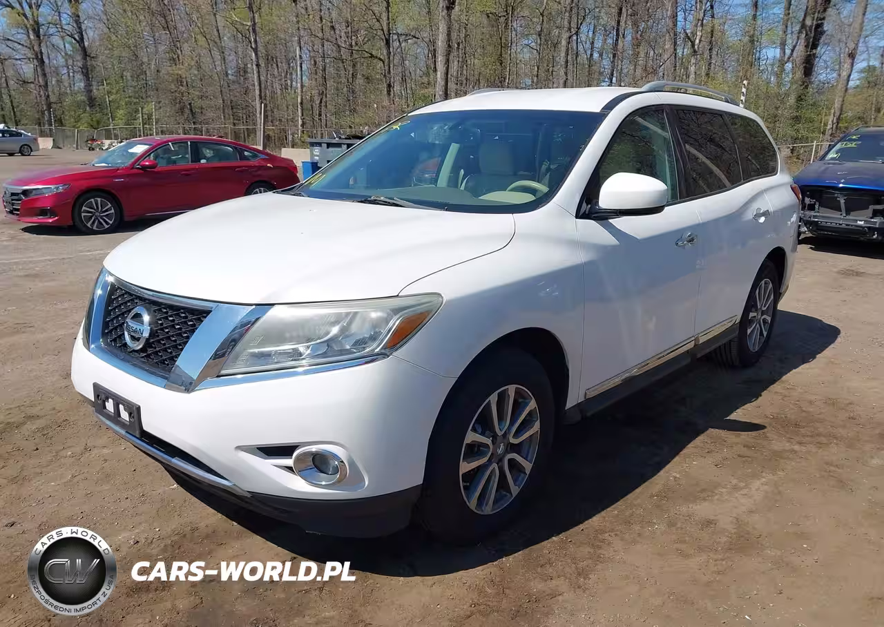 2014 Nissan Pathfinder Sl VIN:5N1AR2MM8EC621328 - 2