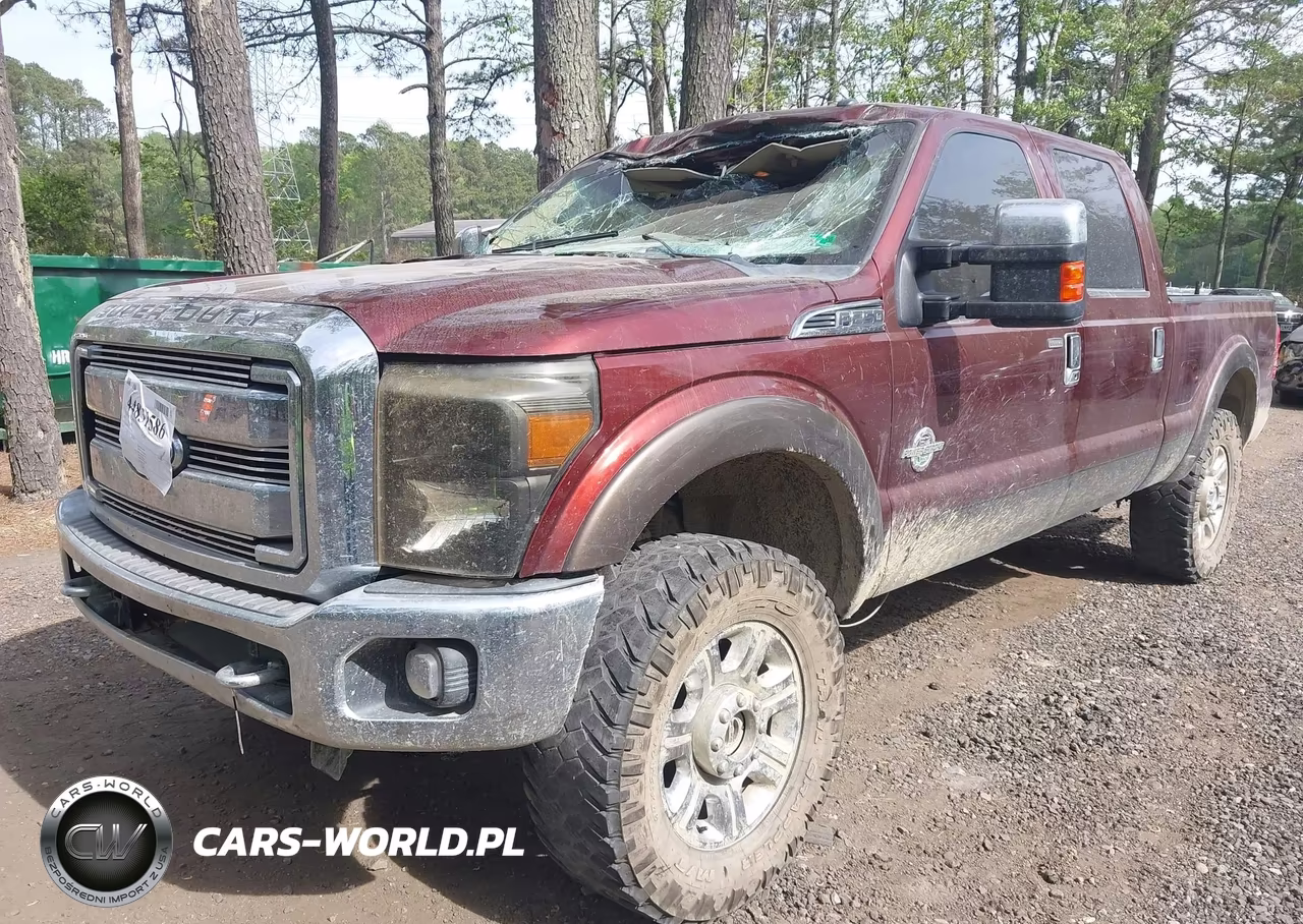 2015 Ford F-250 Lariat VIN:1FT7W2BT4FEC75740 - 2