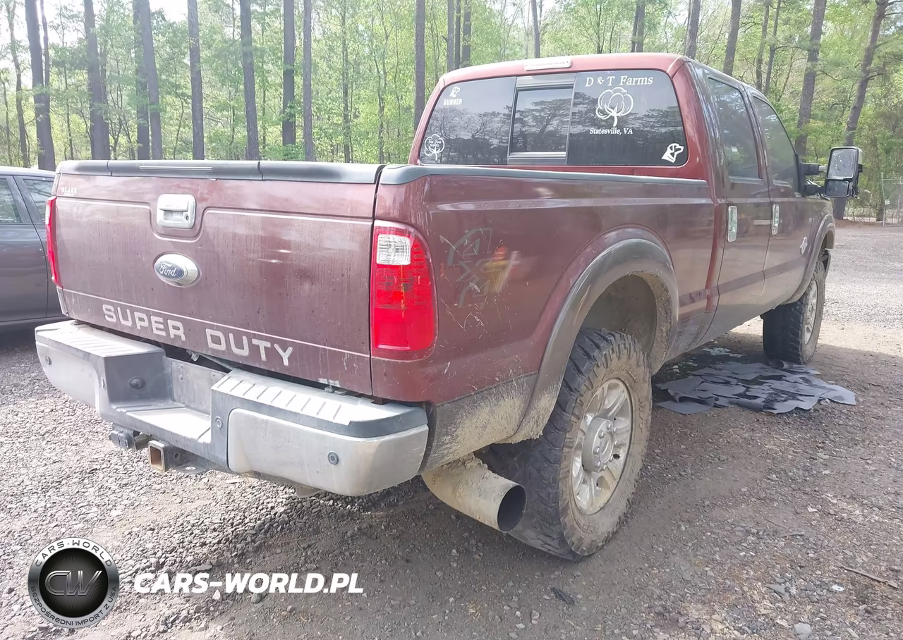 2015 Ford F-250 Lariat VIN:1FT7W2BT4FEC75740 - 4