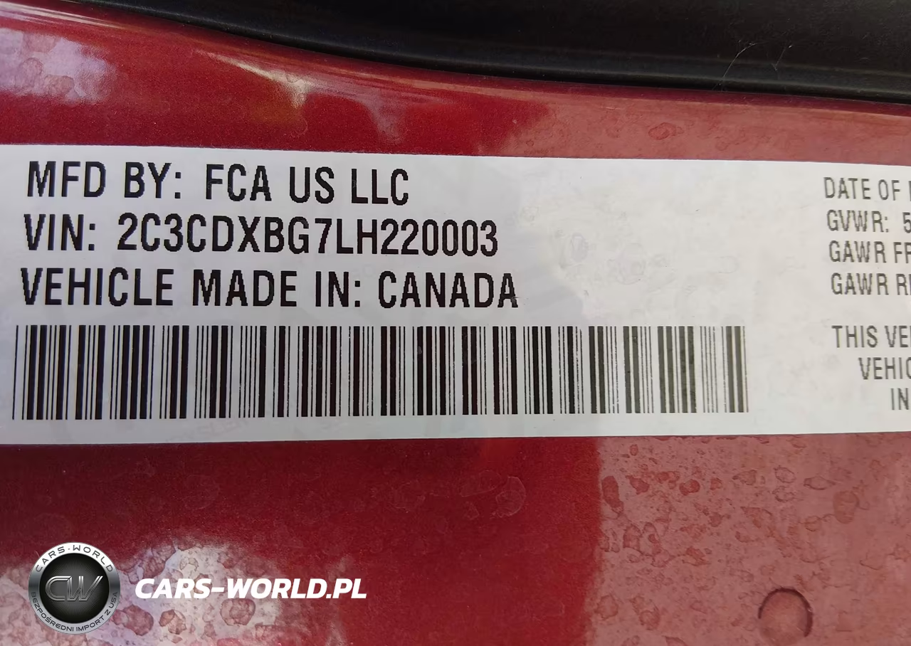 2020 Dodge Charger Sxt Rwd VIN:2C3CDXBG7LH220003 - 9