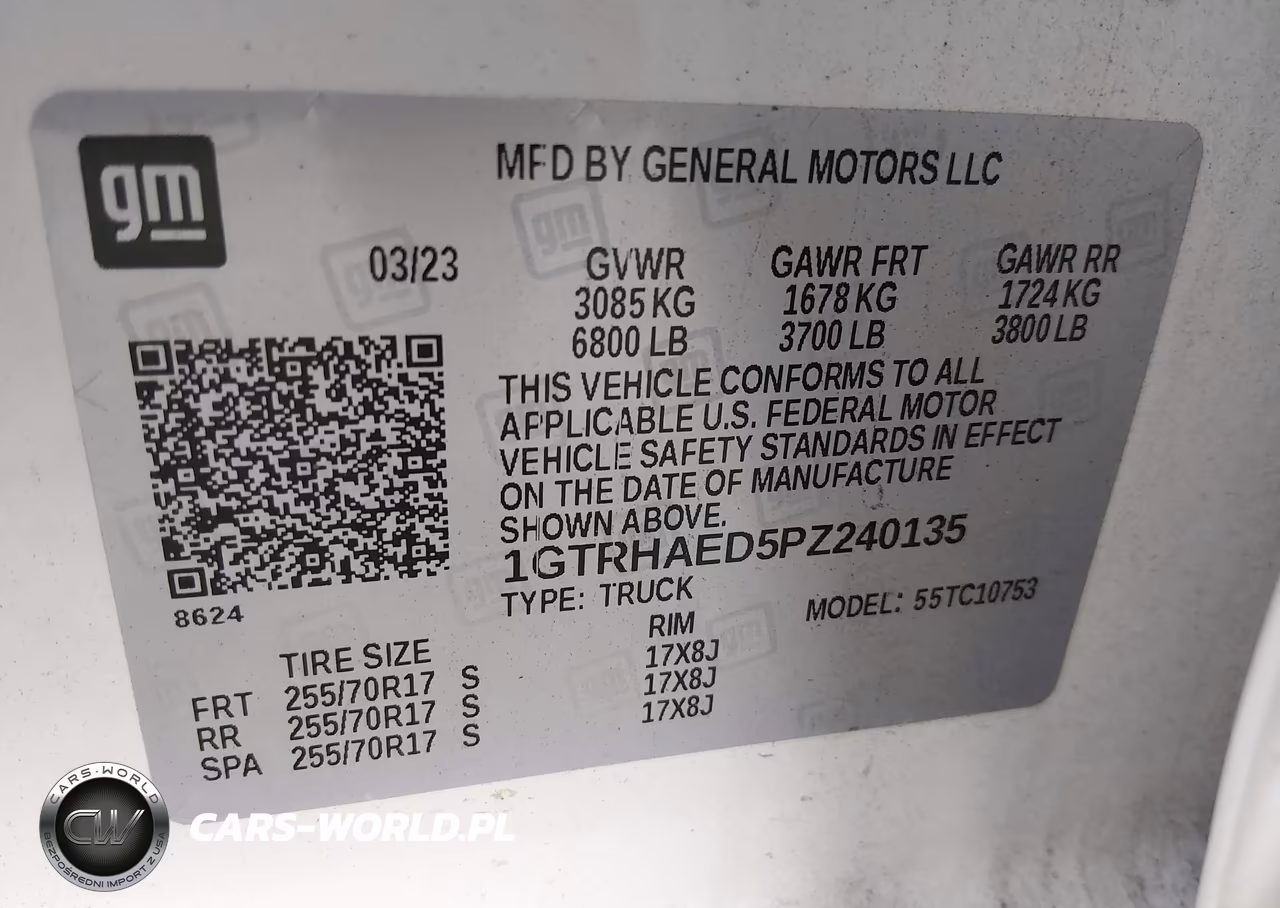 2023 GMC Sierra 1500 2Wd Standard Box Pro VIN:1GTRHAED5PZ240135 - 9