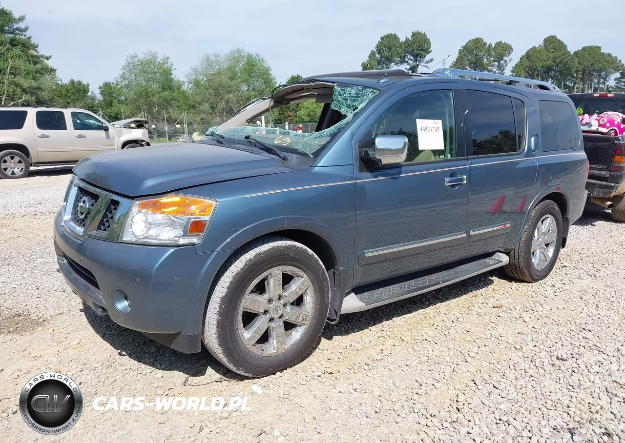 2011 Nissan Armada Platinum VIN:5N1BA0NF5BN603692 - 2