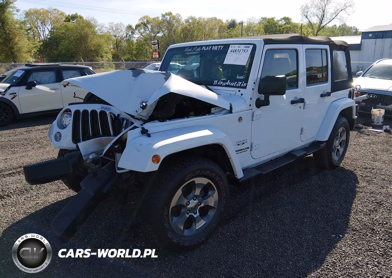 2017 Jeep Wrangler Unlimited Sahara 4X4 VIN:1C4BJWEG2HL513954 - 2