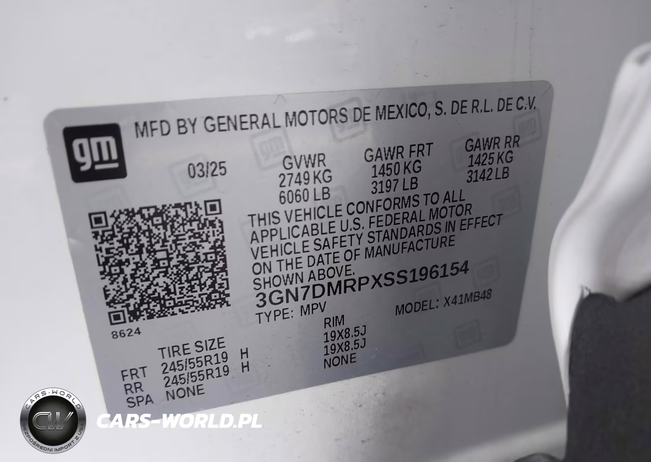 2025 Chevrolet Equinox Ev Lt 1 VIN:3GN7DMRPXSS196154 - 9