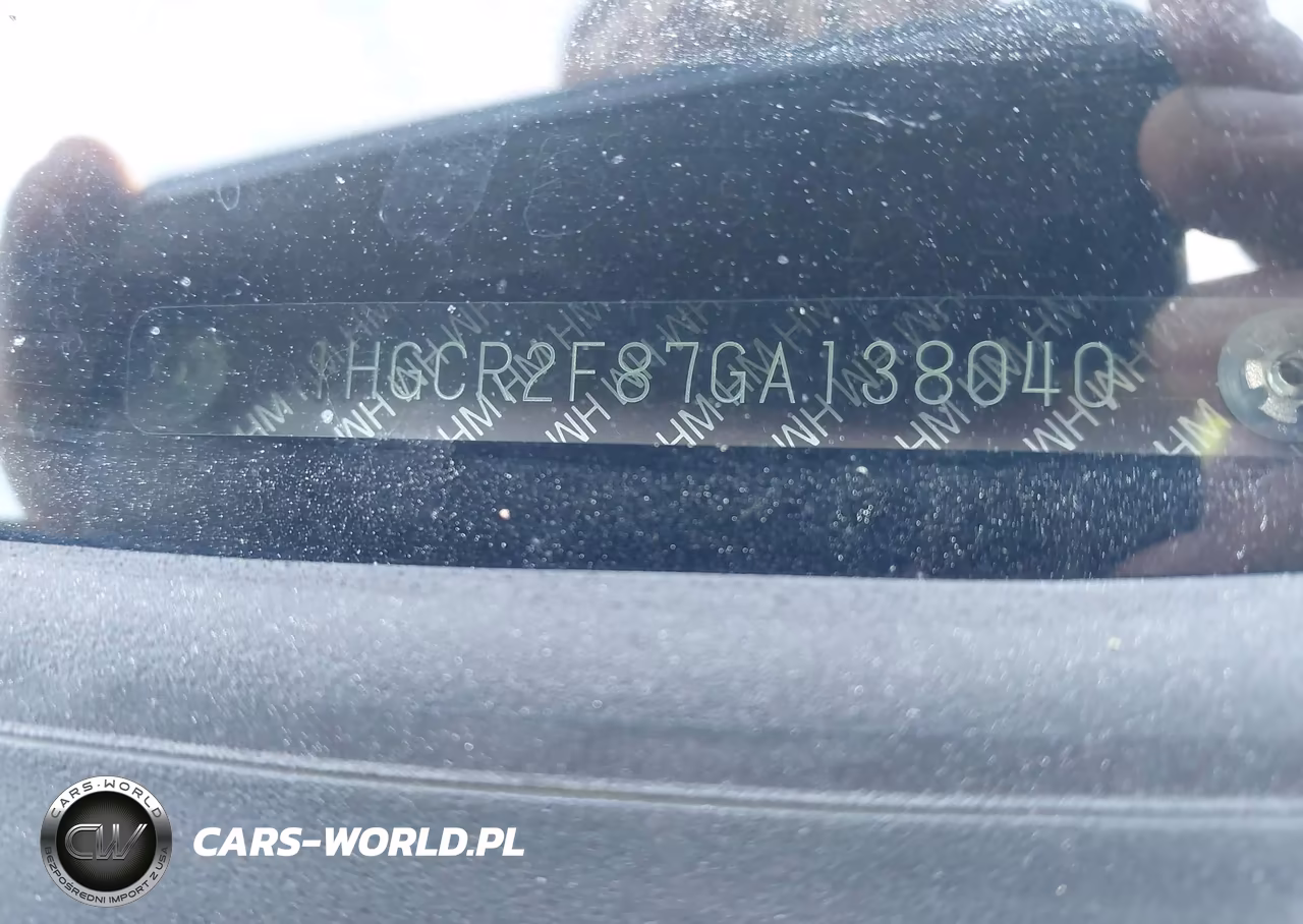 2016 Honda Accord Ex-L VIN:1HGCR2F87GA138040 - 9