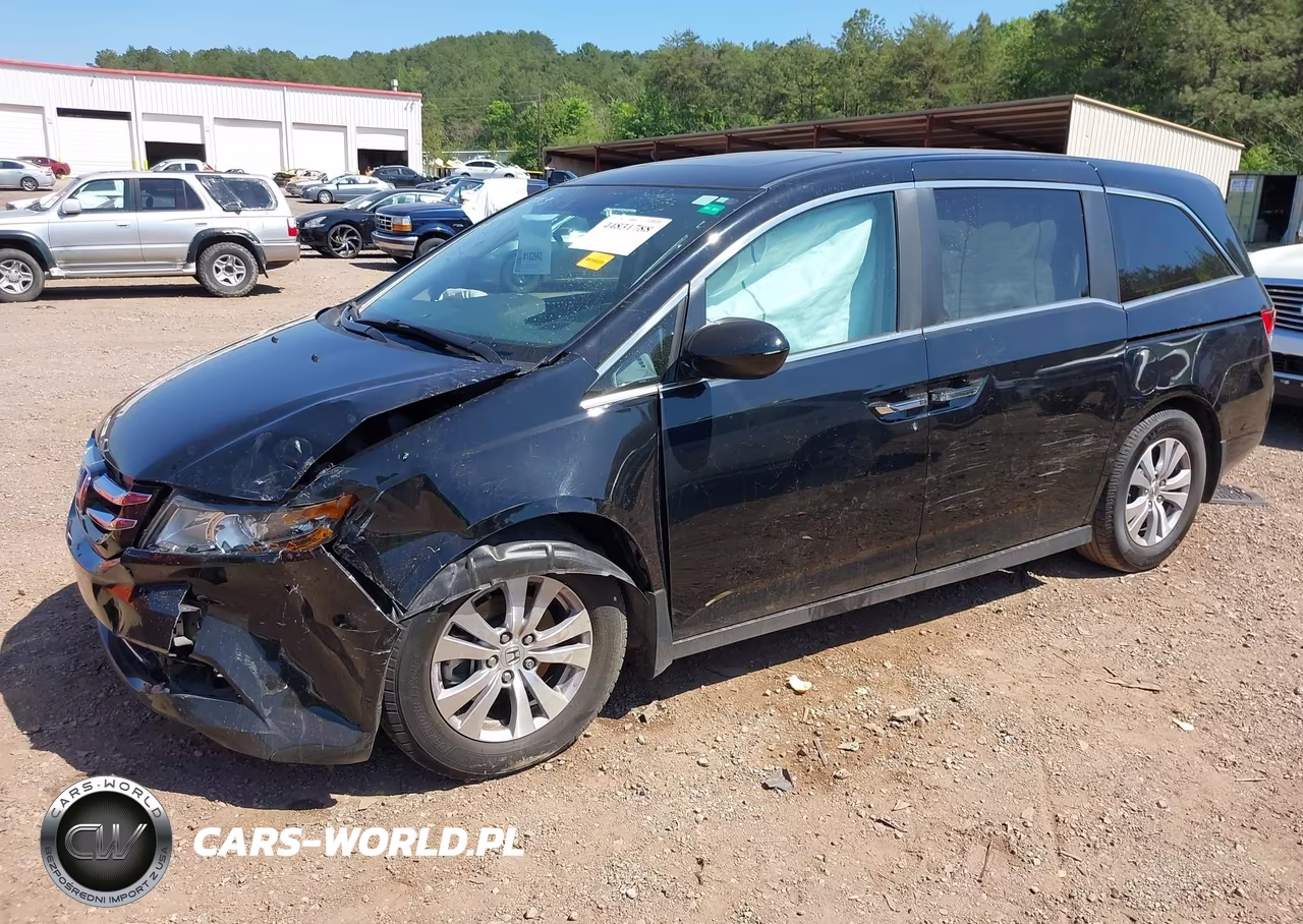 2015 Honda Odyssey Ex-L VIN:5FNRL5H65FB113389 - 2
