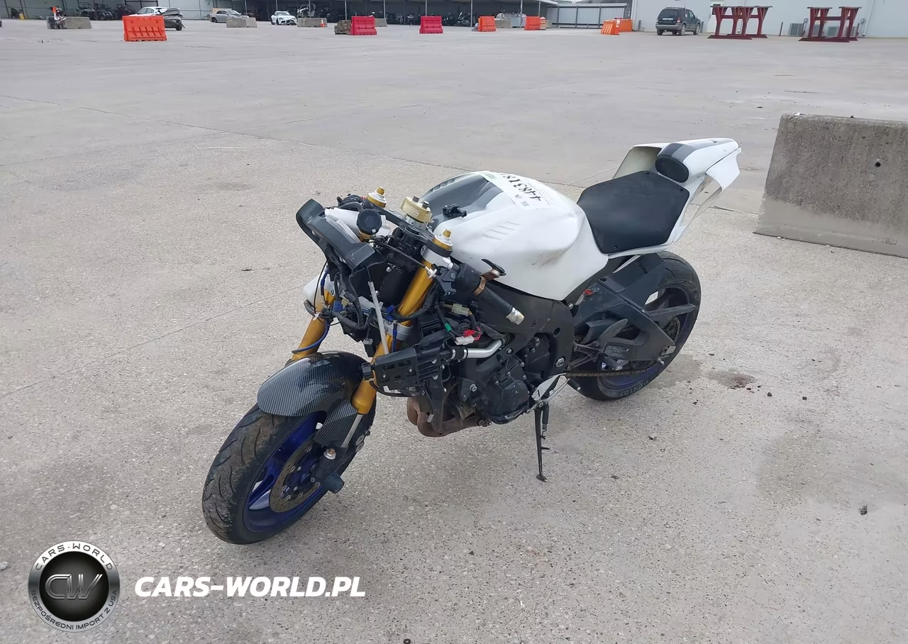 2015 Yamaha Yzfr6 VIN:JYARJ16E4FA033854 - 2