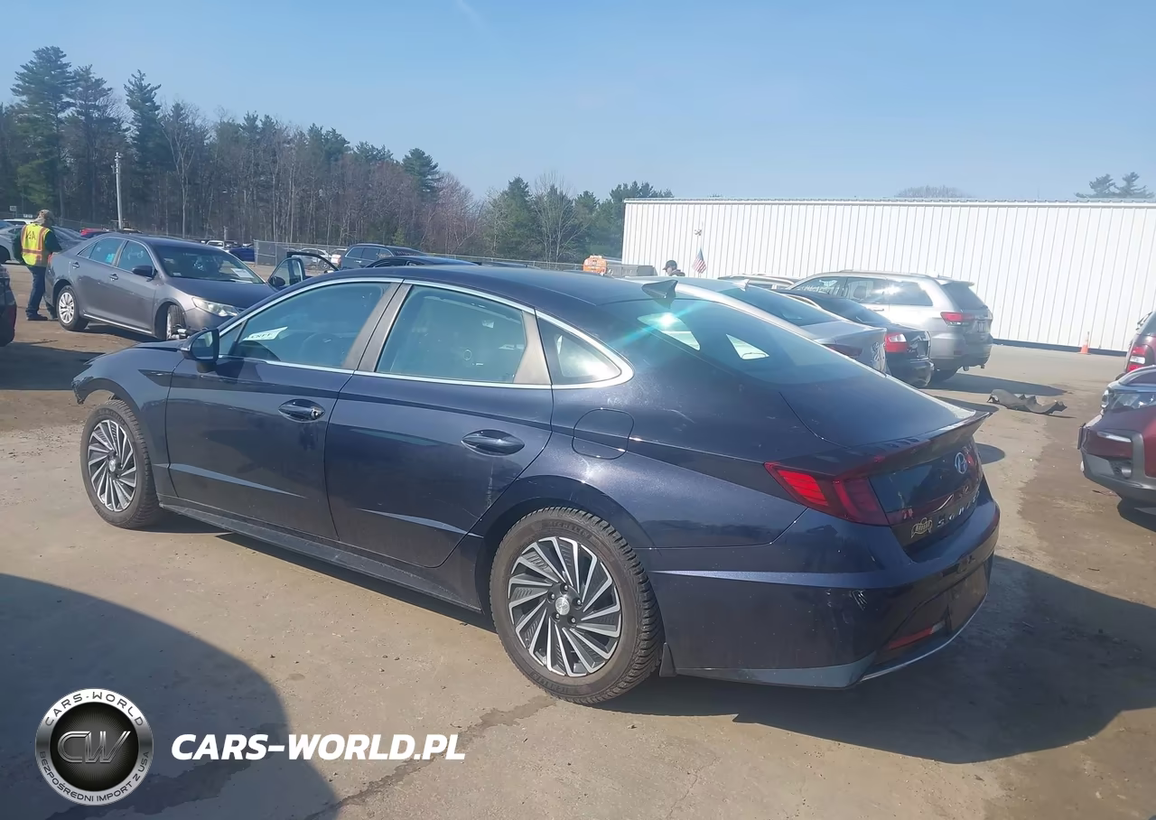 2020 Hyundai Sonata Hybrid Limited VIN:KMHL54JJ7LA010581 - 3