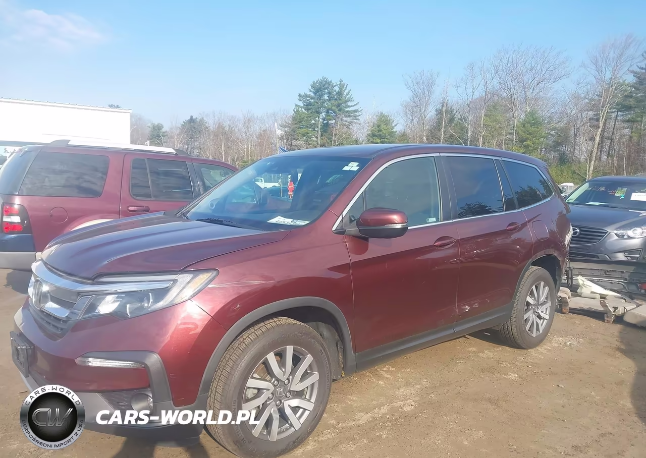 2019 Honda Pilot Ex VIN:5FNYF6H39KB007472 - 2