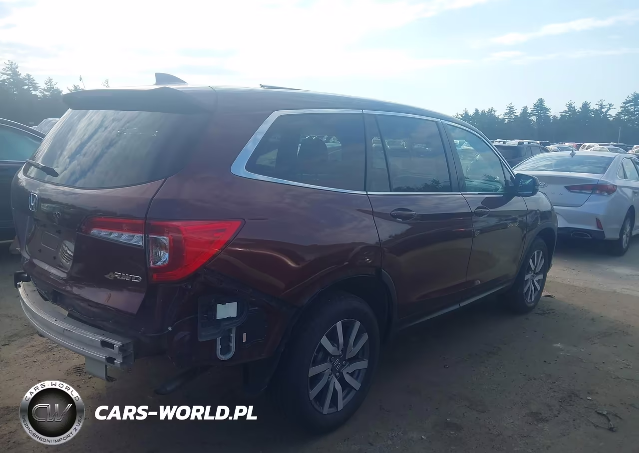 2019 Honda Pilot Ex VIN:5FNYF6H39KB007472 - 4