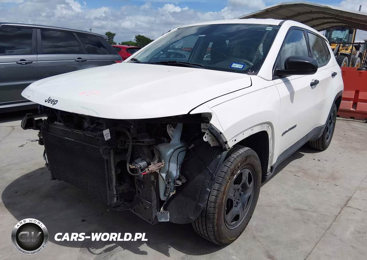 2018 Jeep Compass Sport Fwd VIN:3C4NJCABXJT369134 - 2
