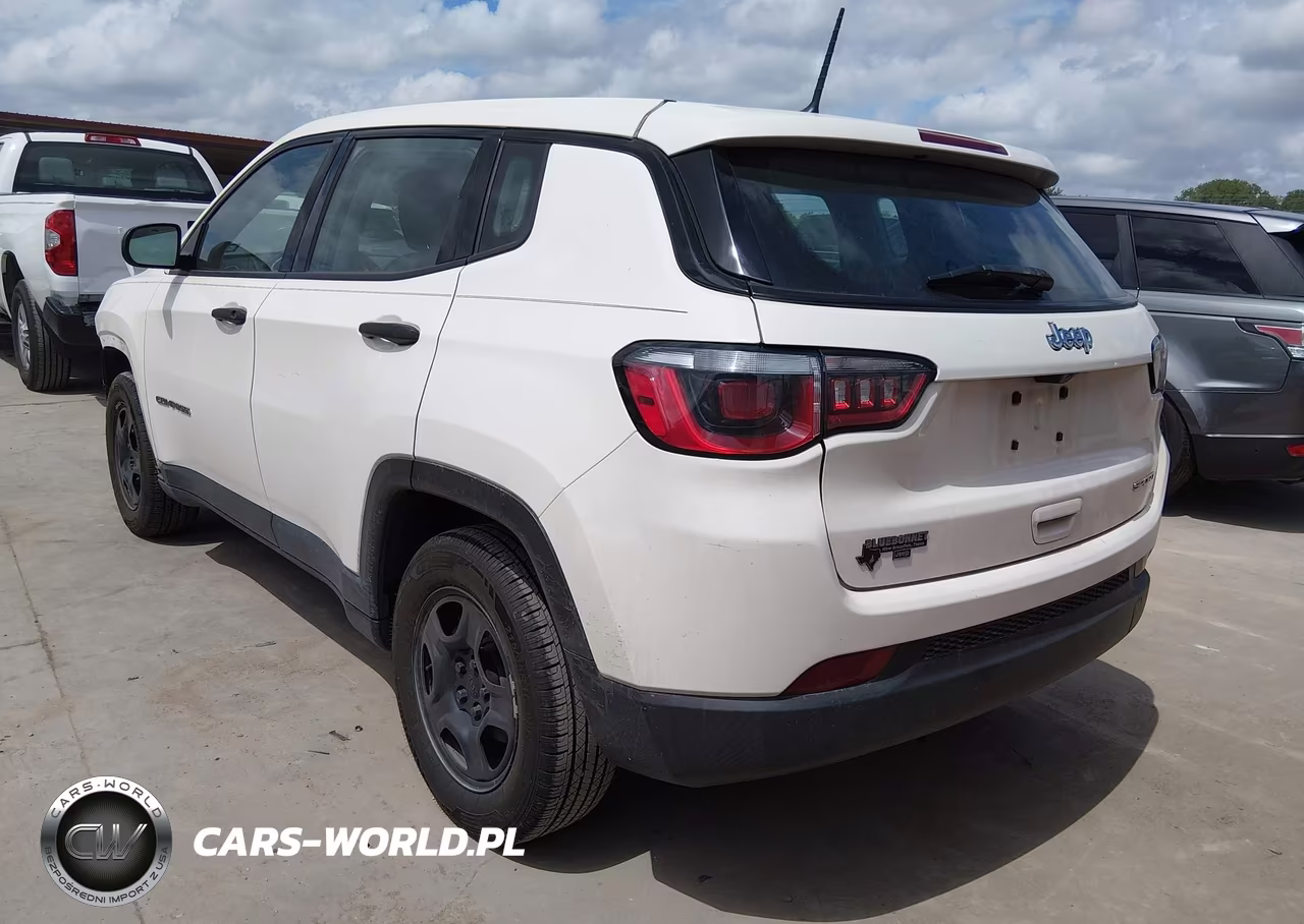 2018 Jeep Compass Sport Fwd VIN:3C4NJCABXJT369134 - 3
