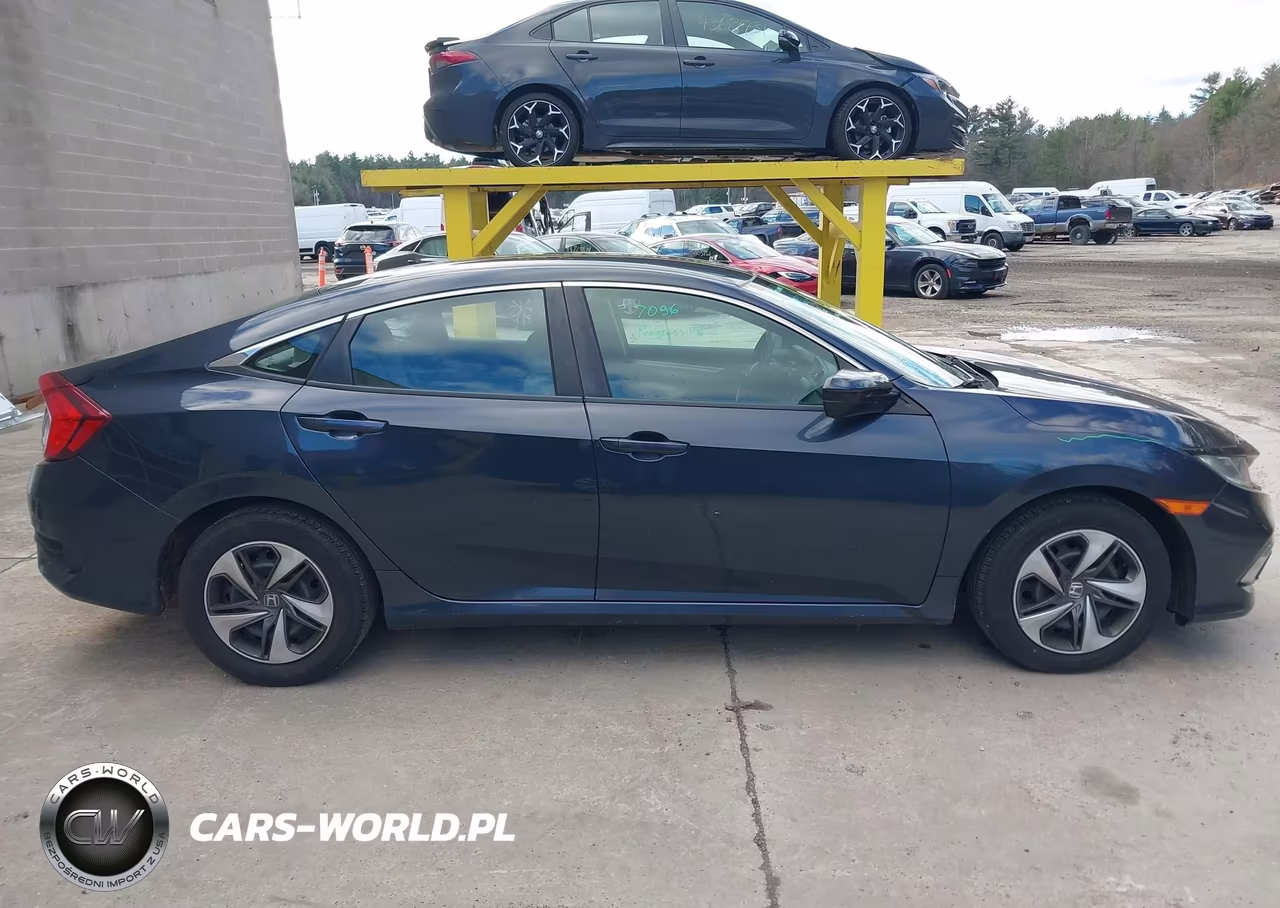 2019 Honda Civic Lx VIN:2HGFC2F66KH572148 - 13