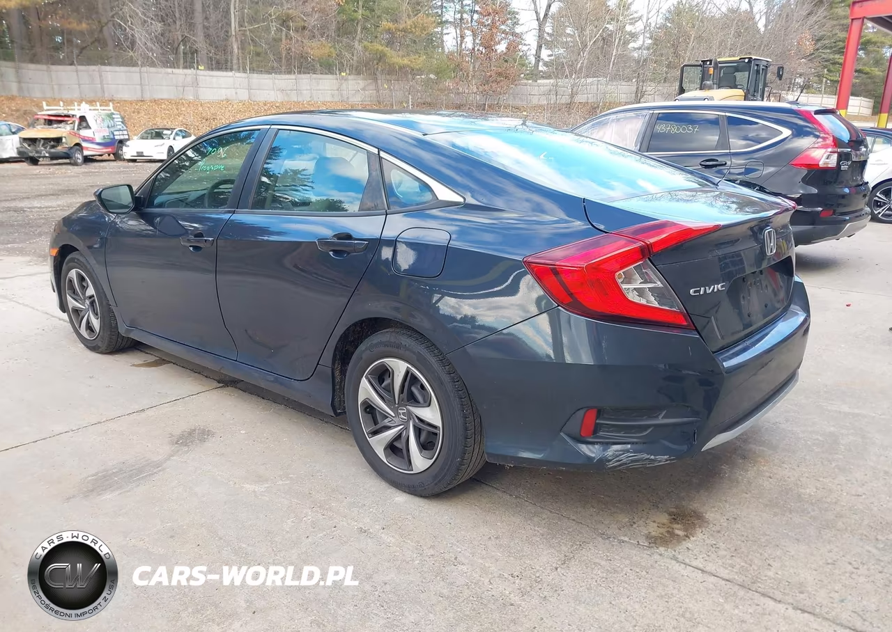 2019 Honda Civic Lx VIN:2HGFC2F66KH572148 - 3